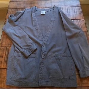 Gray Scrub Jacket